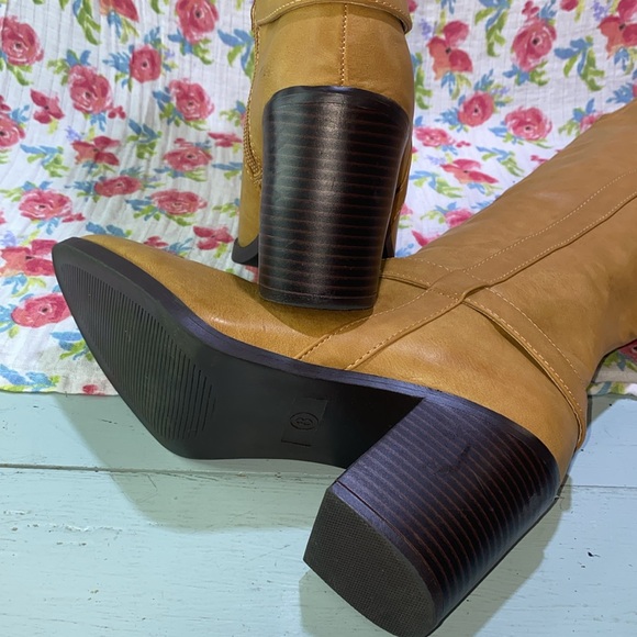 🧡🧡-Sophia Taylor heeled tall knee high boots- 🧡🧡 - Picture 8 of 12